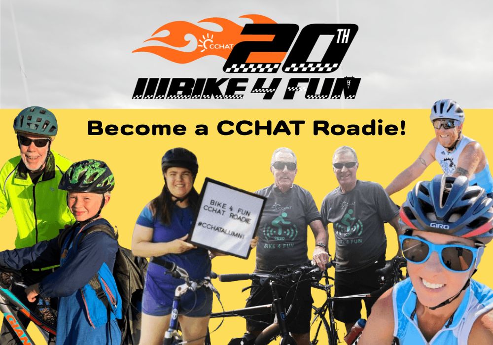 Become a CCHAT Roadie for Bike 4 Fun 2026!