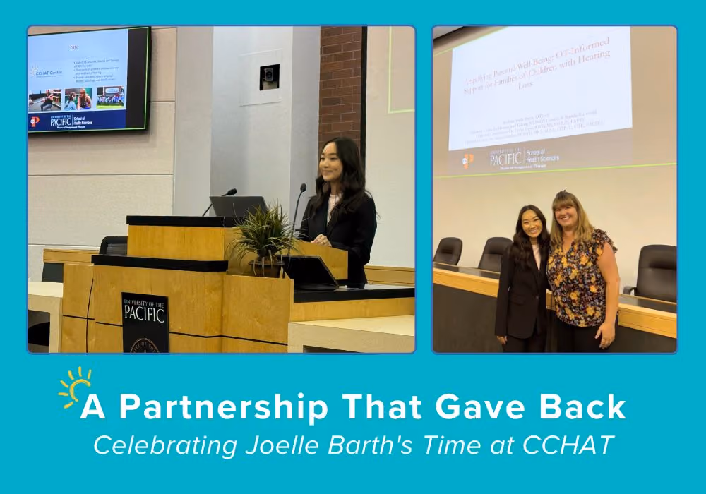 A Partnership That Gave Back: Celebrating Joelle Barth's Time at CCHAT