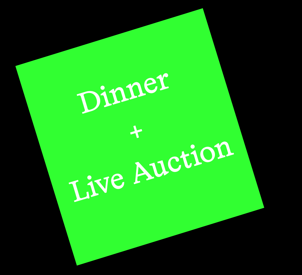 Dinner and Live Auction