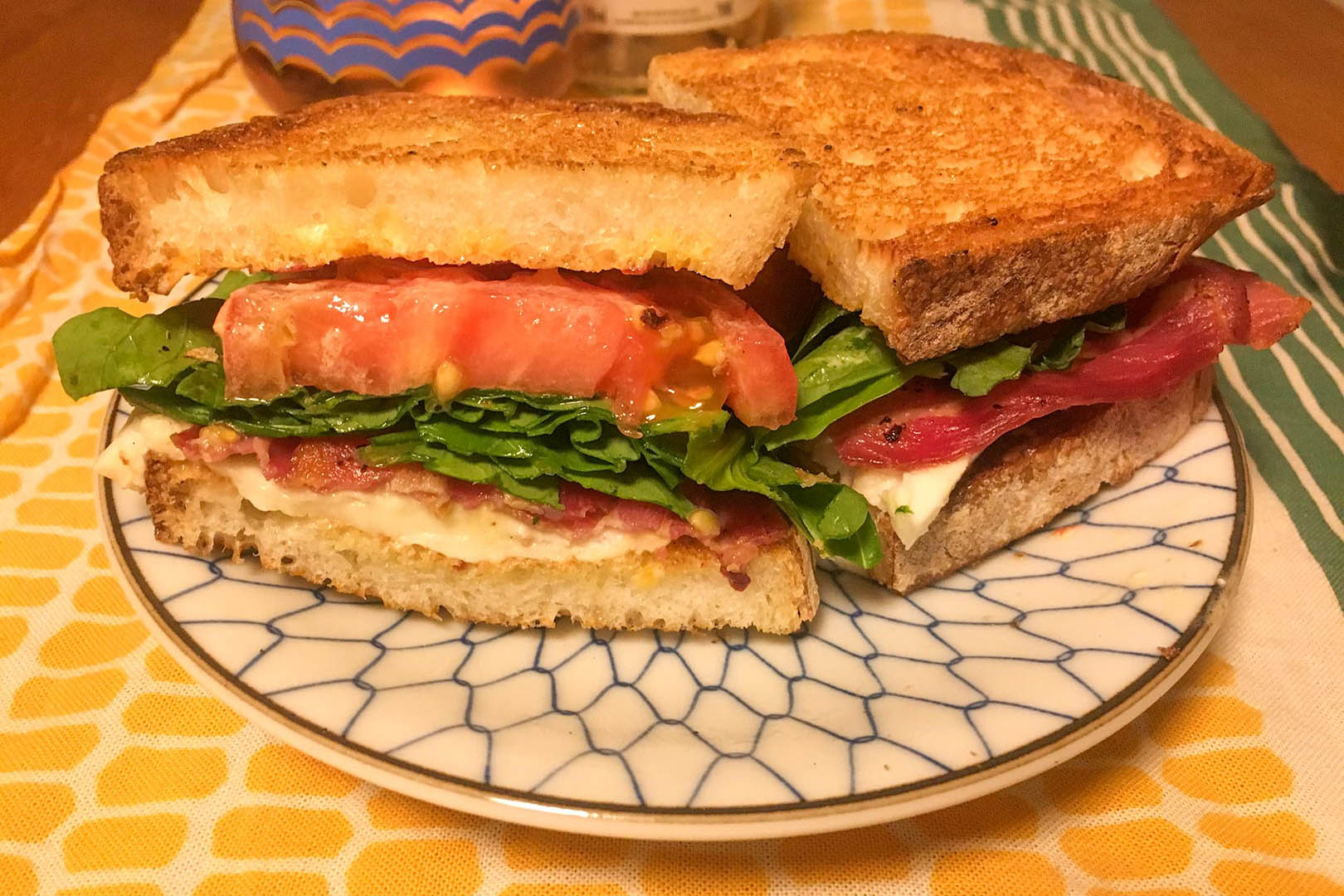 Re-creating the burrata BLT from the Bonnie in Astoria Queens