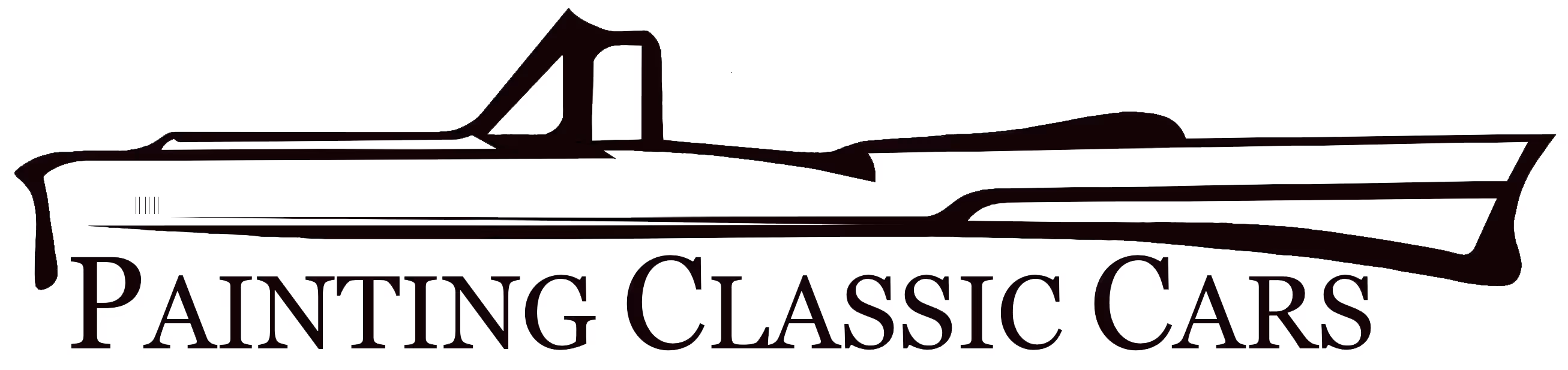 painting classic cars logo
