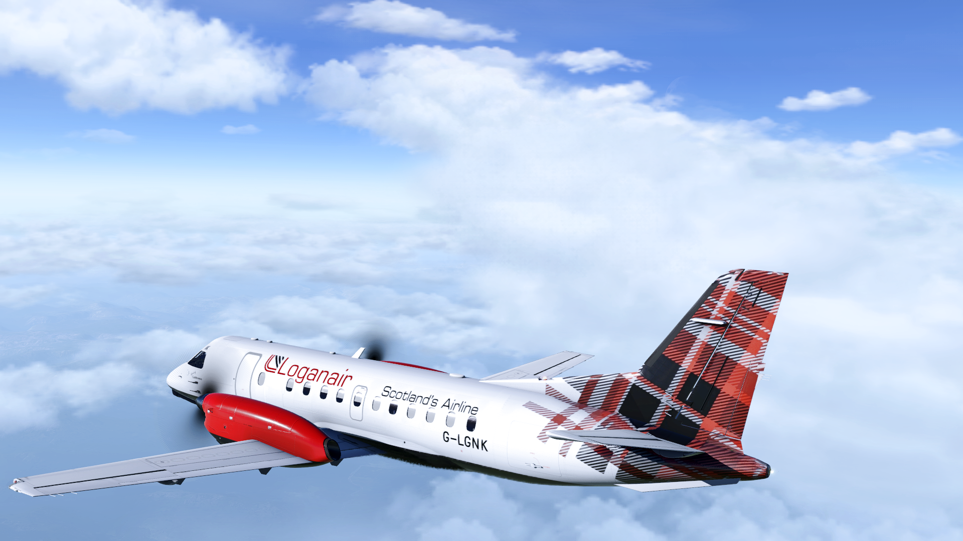 CBSHerpa B737 3機とSaab340クリスマス版 Saab 340 – MTS Aviation Models