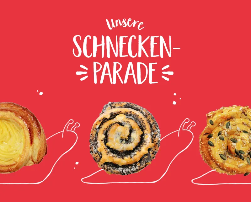 Täglich neue leck’re Schnecken entdecken