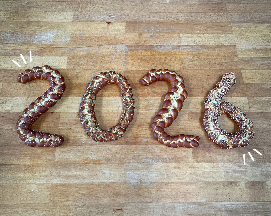 Auf ein knuspriges, glückliches 2026!