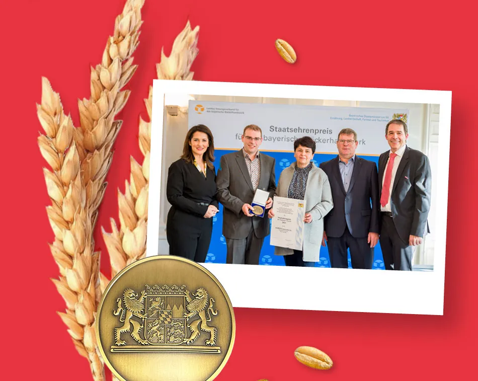 Ein Bäckerhattrick: Unsere Backstube räumt erneut den Staatsehrenpreis ab!