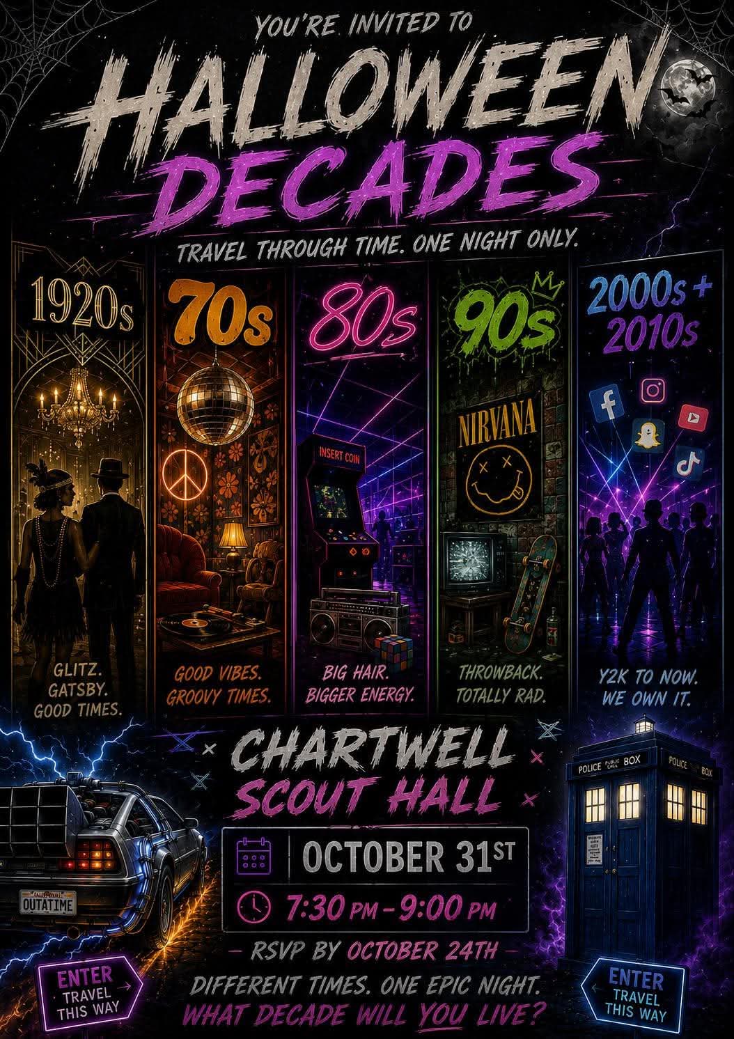 Halloween Disco for Venturers
