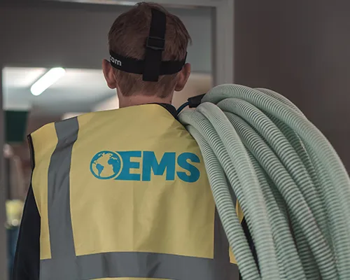 EMS Water - Staff image with pipes