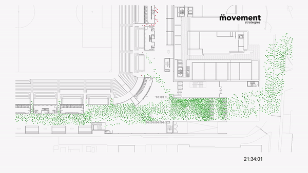 Post match egress of a sports venue