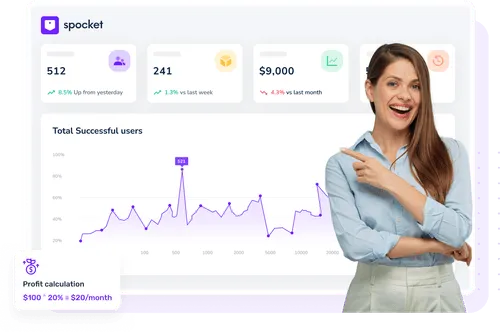 Become Spocket partner