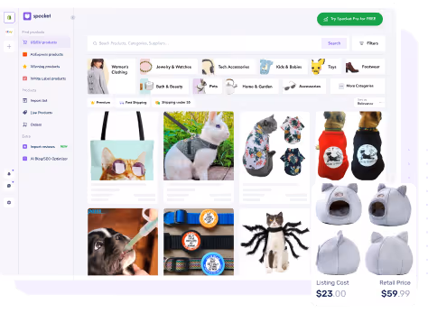 Trending pet products