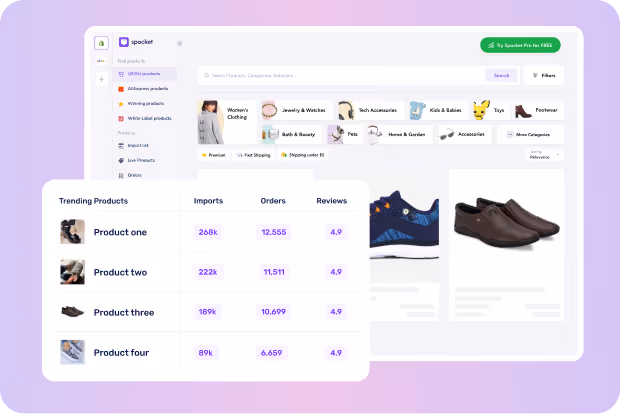 Shoes For Dropshipping