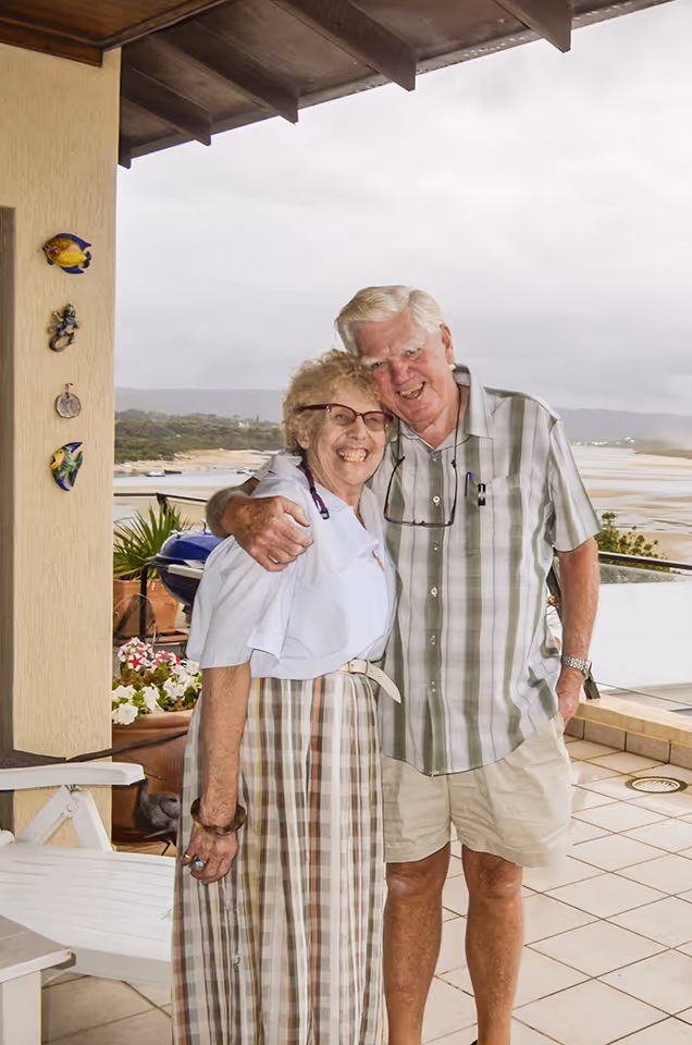Somerset View Guest House owners Brian and Jenny