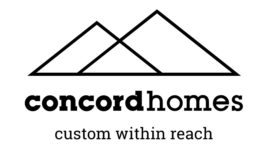 concord homes logo in black
