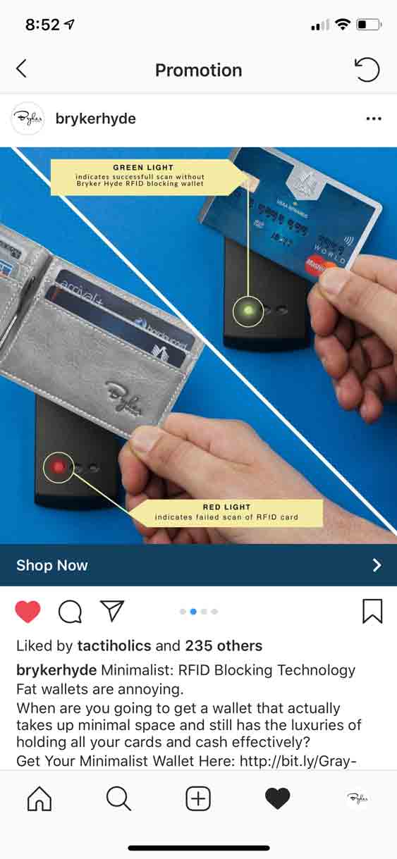 Facebook Ecommerce Ads Example