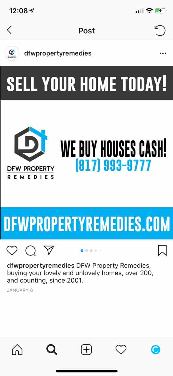 Social Media Instagram/Facebook Ad Examples