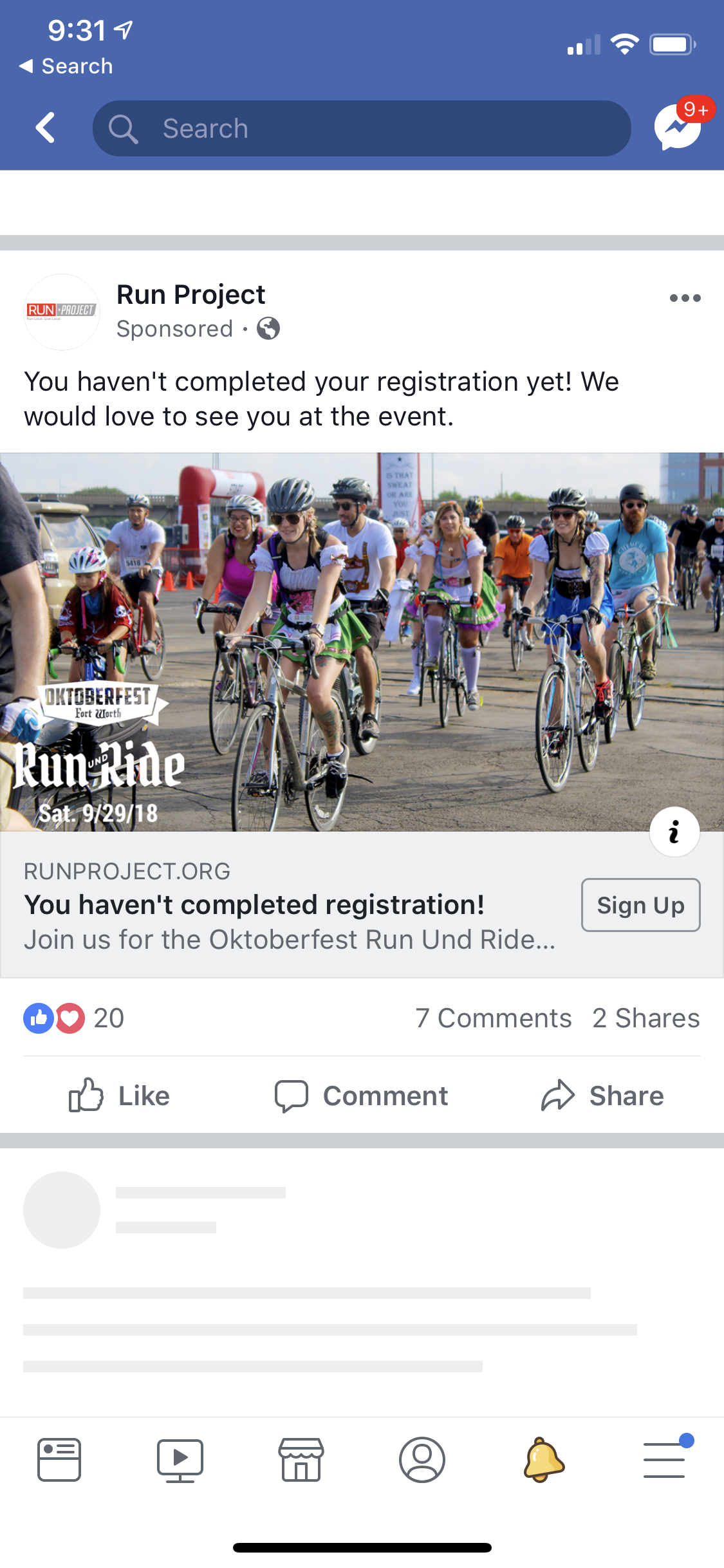 Social Media Instagram/Facebook Ad Examples