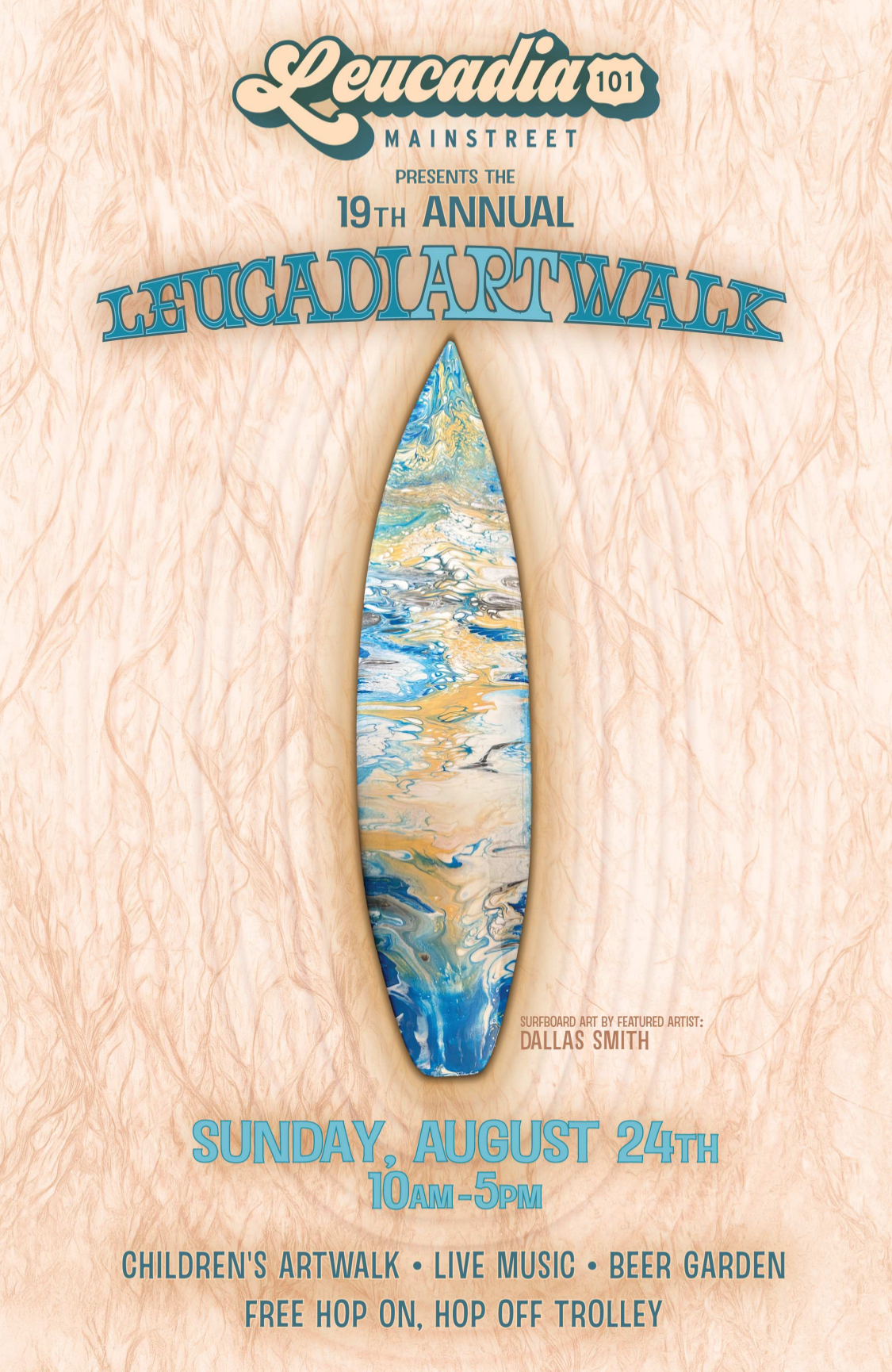 painting of a surfboard