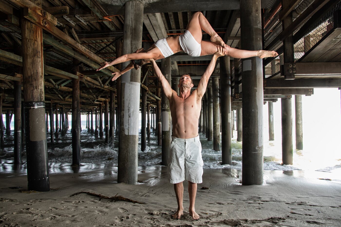 Santa Monica Pier 2016. Under the pier — Santa Monica, California. Photo 1 of 10, by John Higgins.