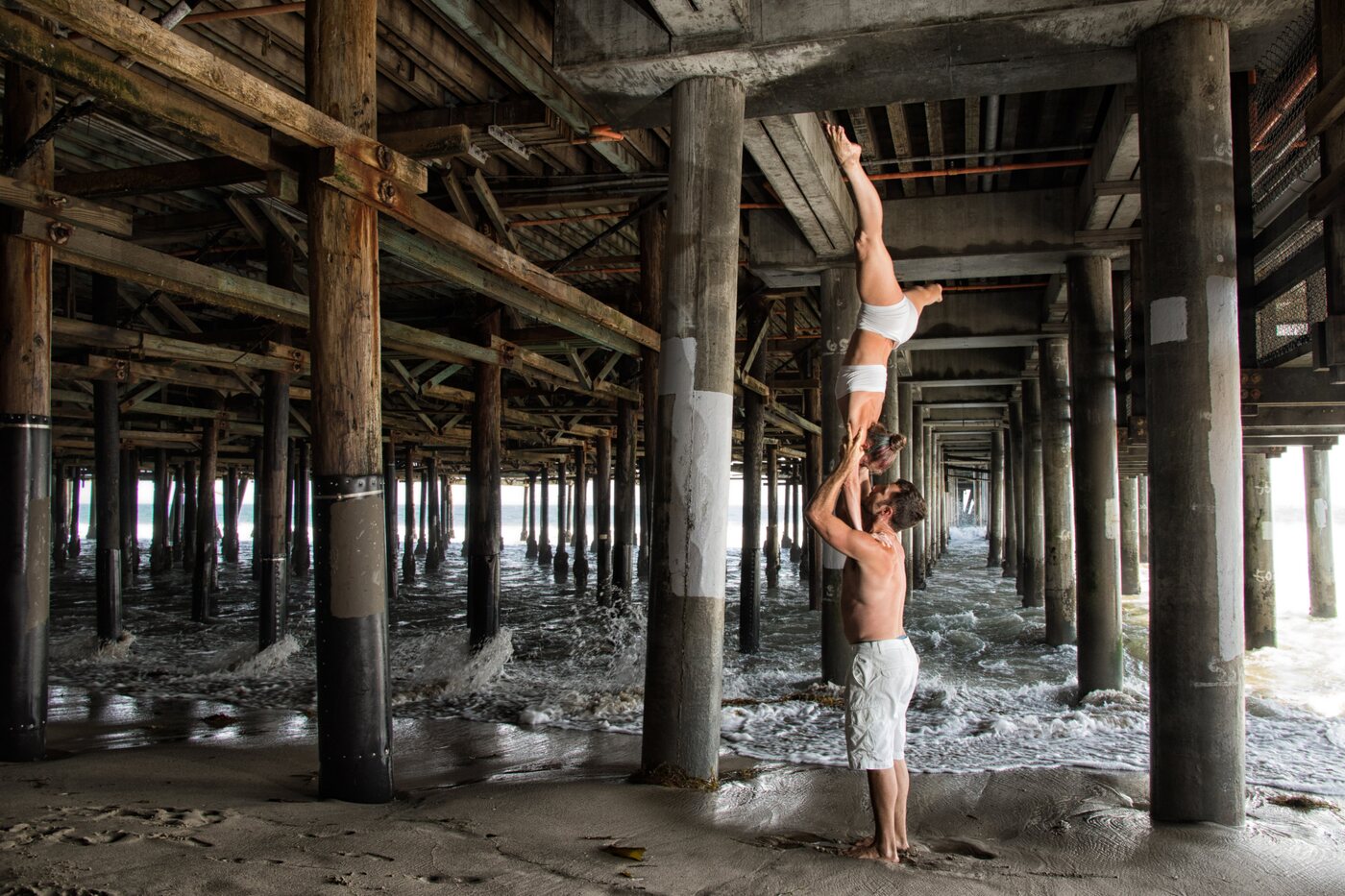 Santa Monica Pier 2016. Under the pier — Santa Monica, California. Photo 5 of 10, by John Higgins.