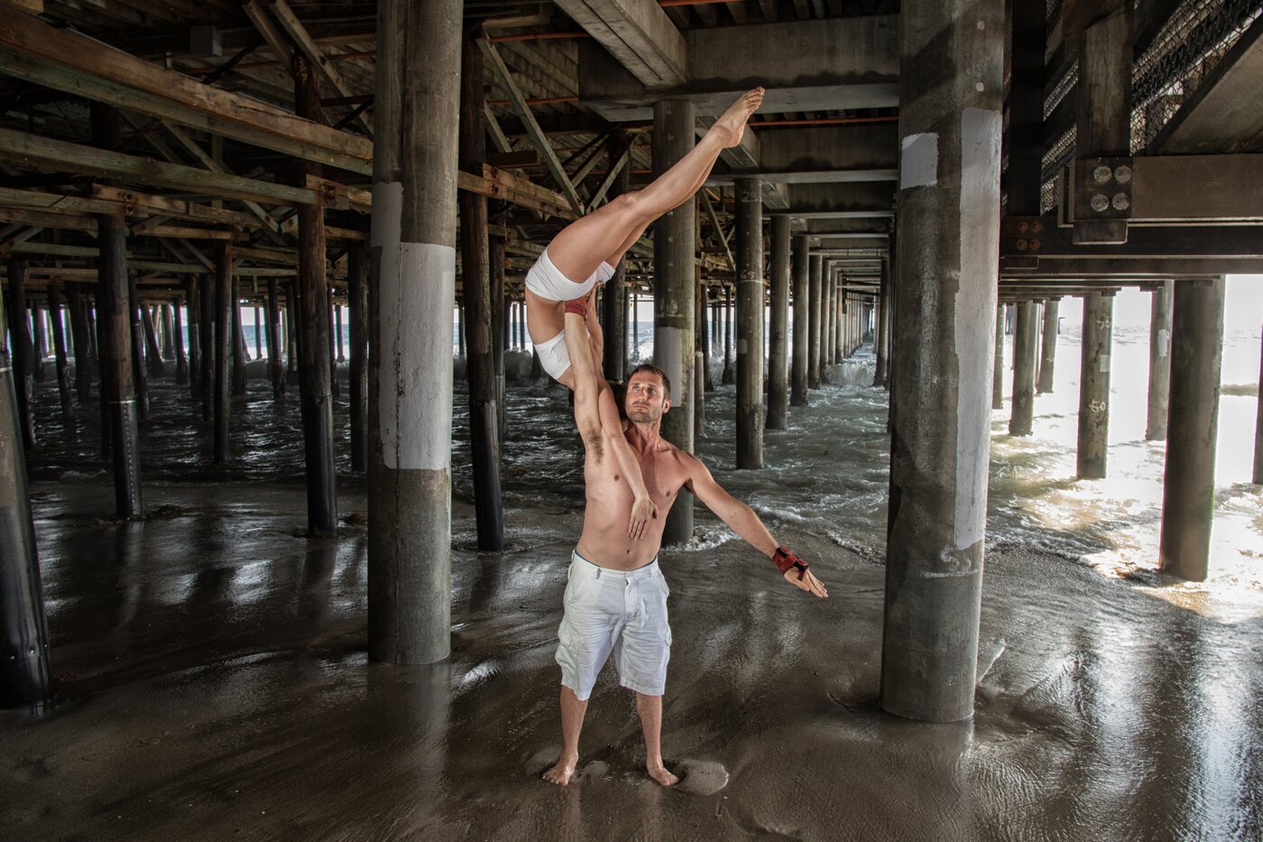 Santa Monica Pier 2016. Under the pier — Santa Monica, California. Photo 3 of 10, by John Higgins.