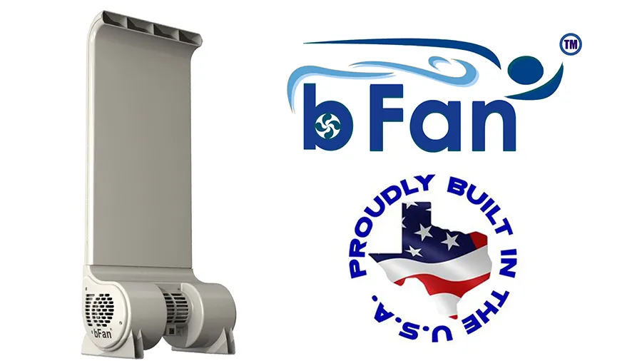 The Bedfan is proudly built in Texas