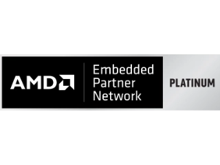 AMD Platinum Embedded Computing Partner badge