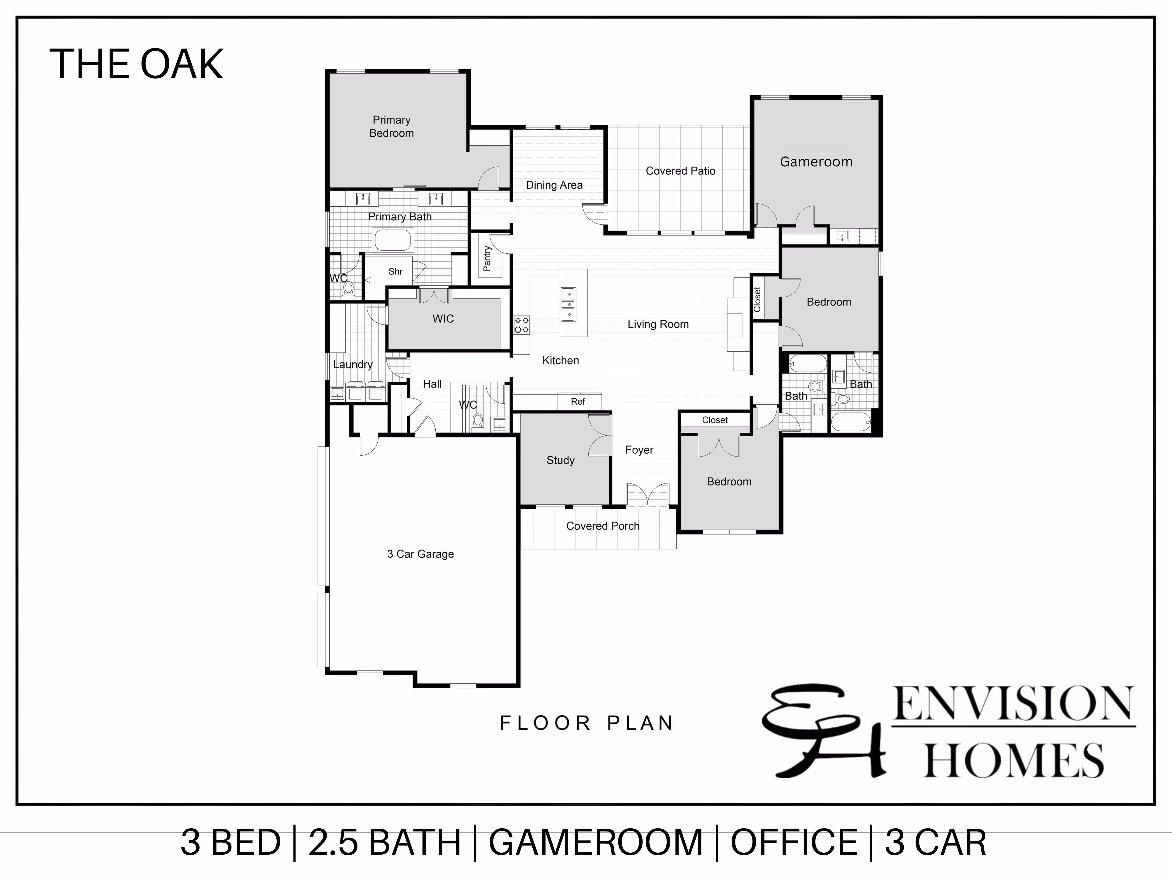THE OAK FLOOR PLAN