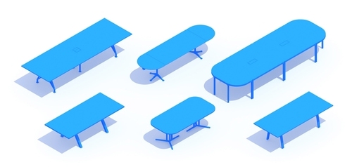 Conference Tables Dimensions & Drawings | Dimensions.com