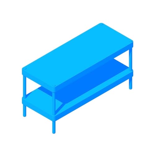 IKEA Pinnig Shoe Storage Bench Dimensions & Drawings