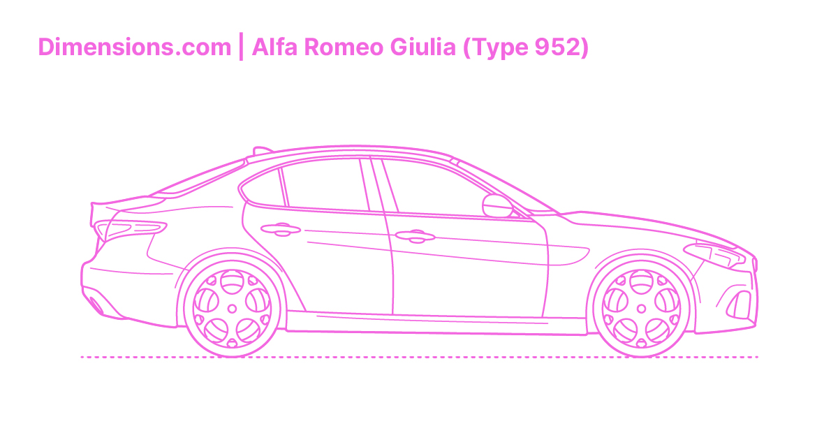 alfa-romeo-giulia-type-952-dimensions-drawings-dimensions