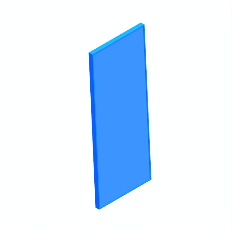 View of the IKEA Hovet Floor MIrror in 3D available for download