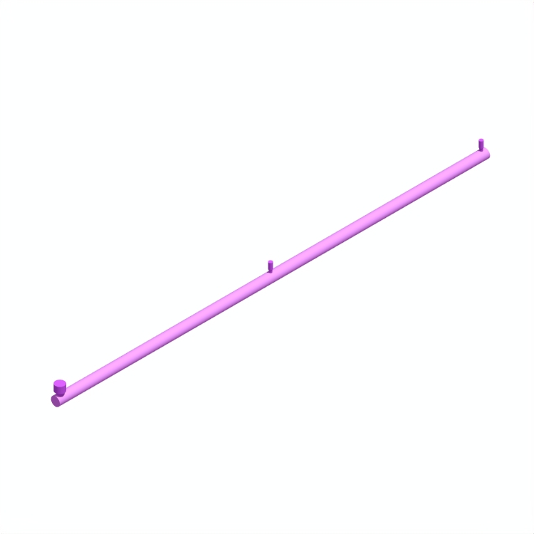 View of the Alphabet of Light (Linear, Large) in 3D available for download