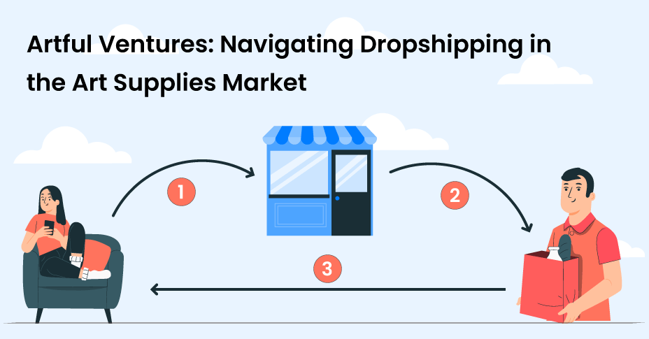 Fournitures artistiques en dropshipping : un guide pour les entrepreneurs
