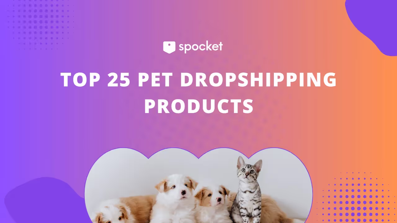 Die 25 besten Dropshipping-Produkte für Haustiere