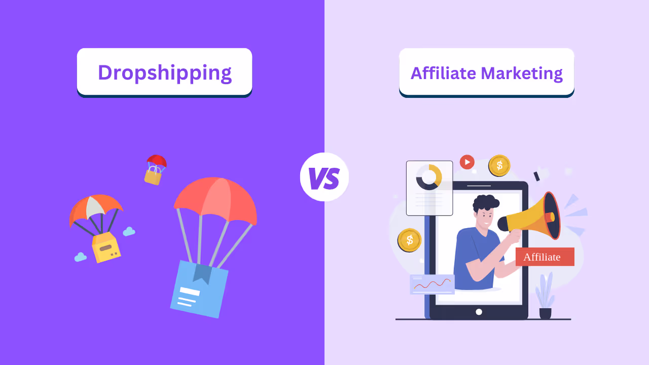 Marketing d'affiliation ou dropshipping : choisir le modèle qui vous convient le mieux