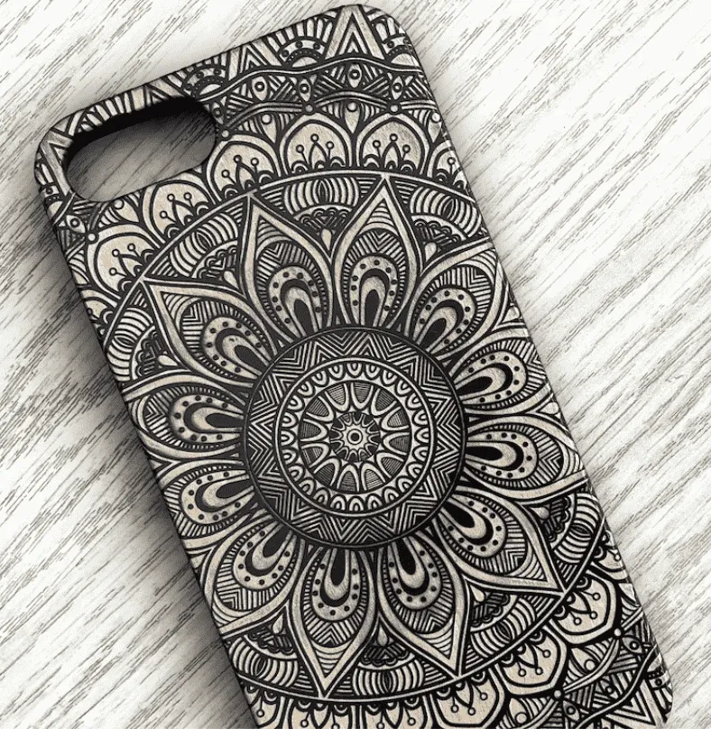 Mandala Pattern Phone Cover
