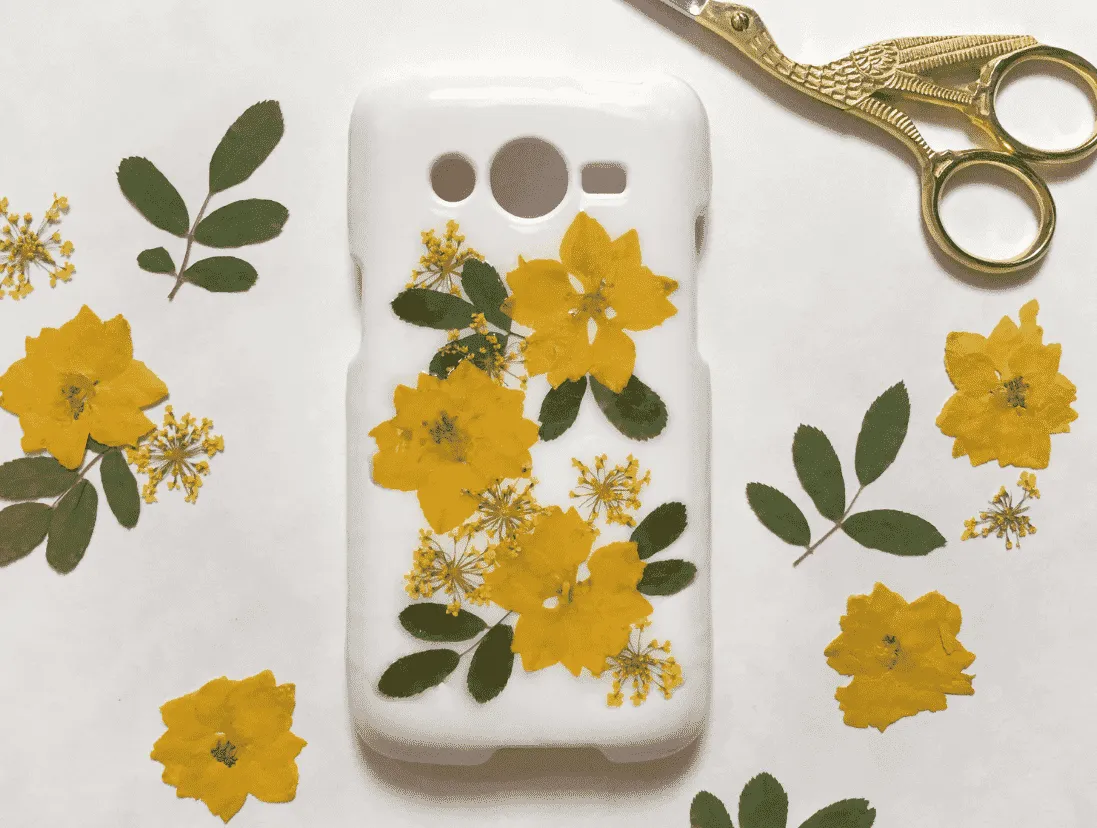 Pressed Flower Cover Phone Cover
