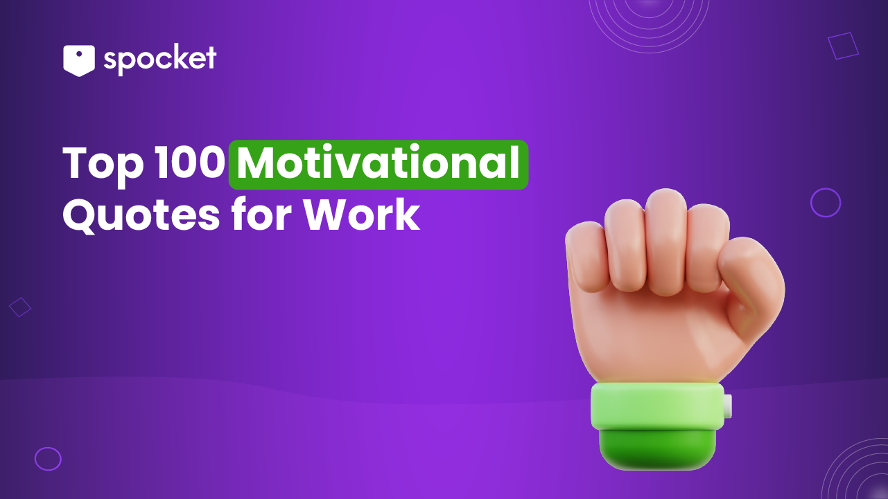 Top 100 Motivational Quotes for Work