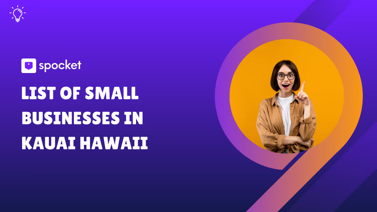 Liste des petites entreprises de Kauai, Hawaï