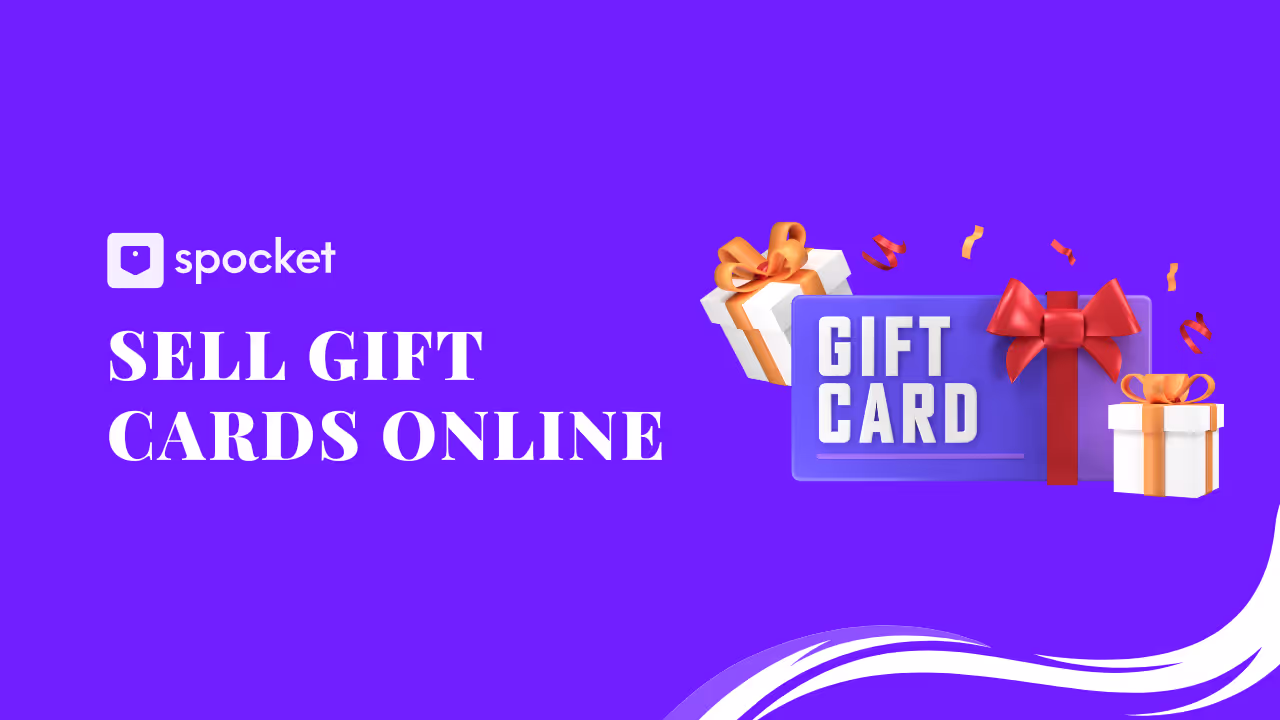 Vendez des cartes-cadeaux en ligne