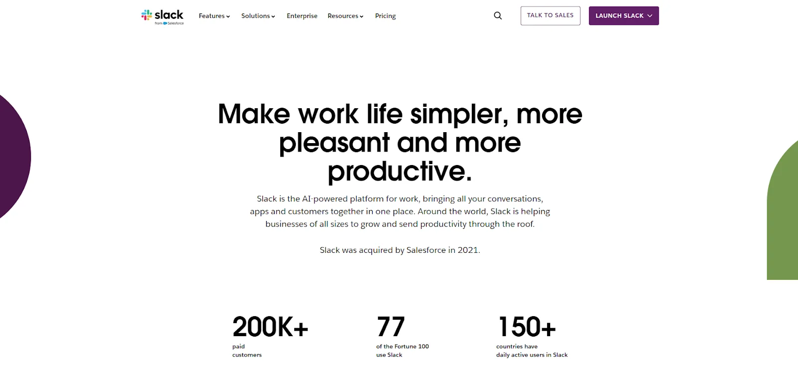 Slack Value Proposition