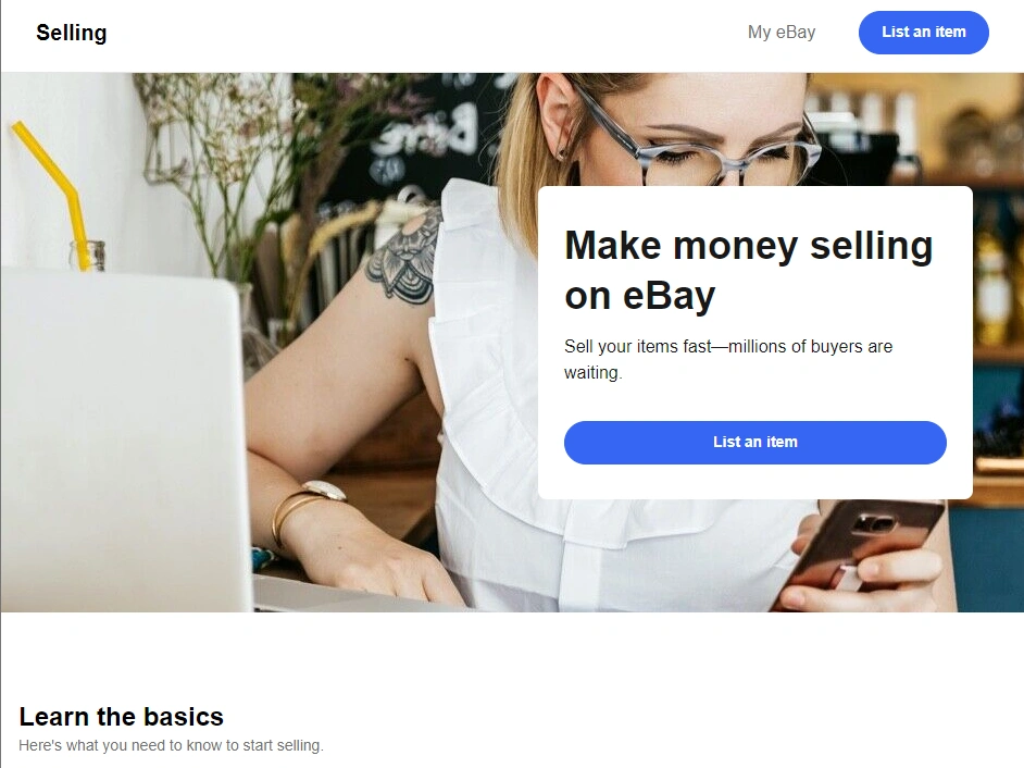 eBay Sign Up