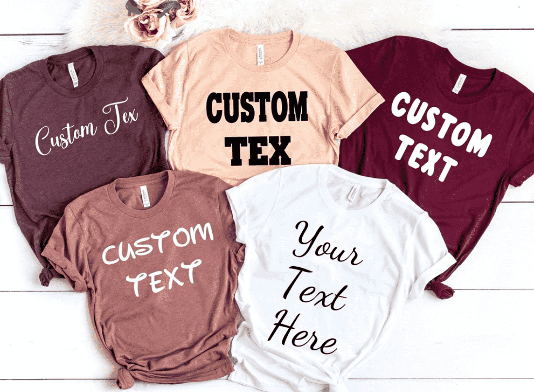 Creative Merch Ideas- T-shirts