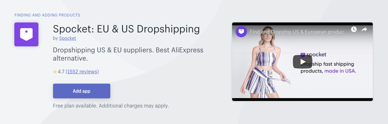 spocket dropshipping