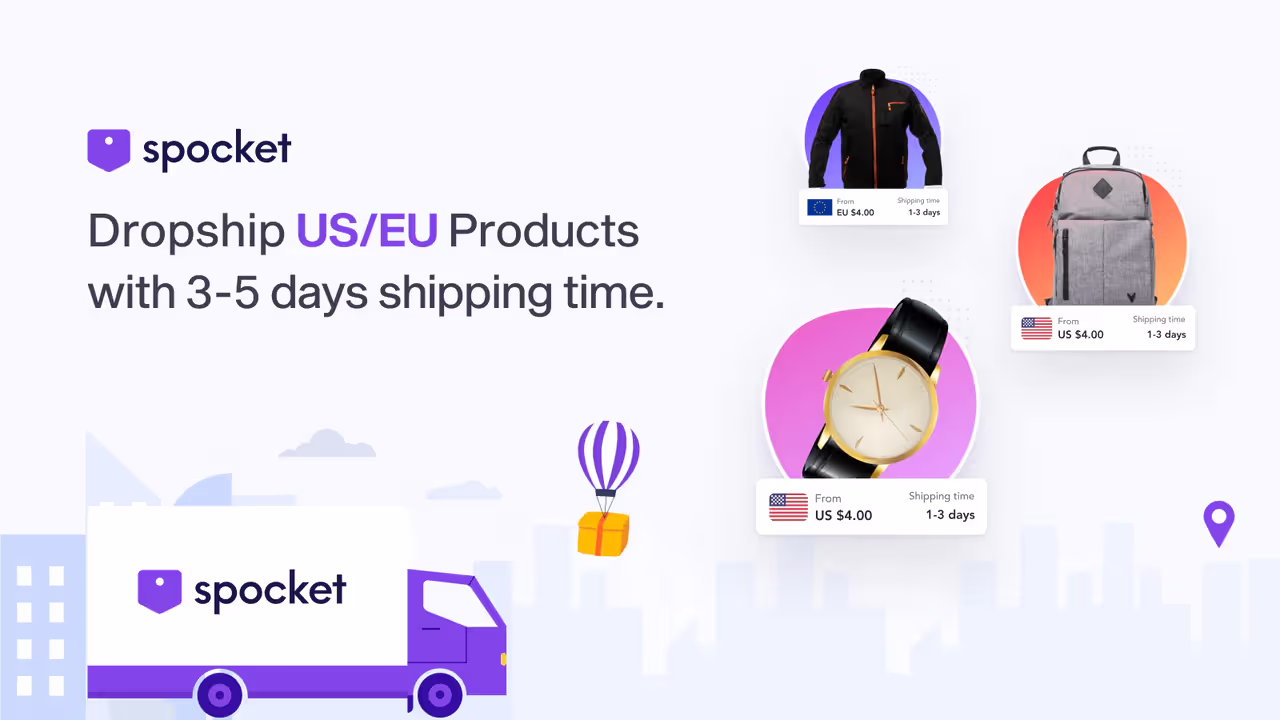 Online Reselling with Spocket