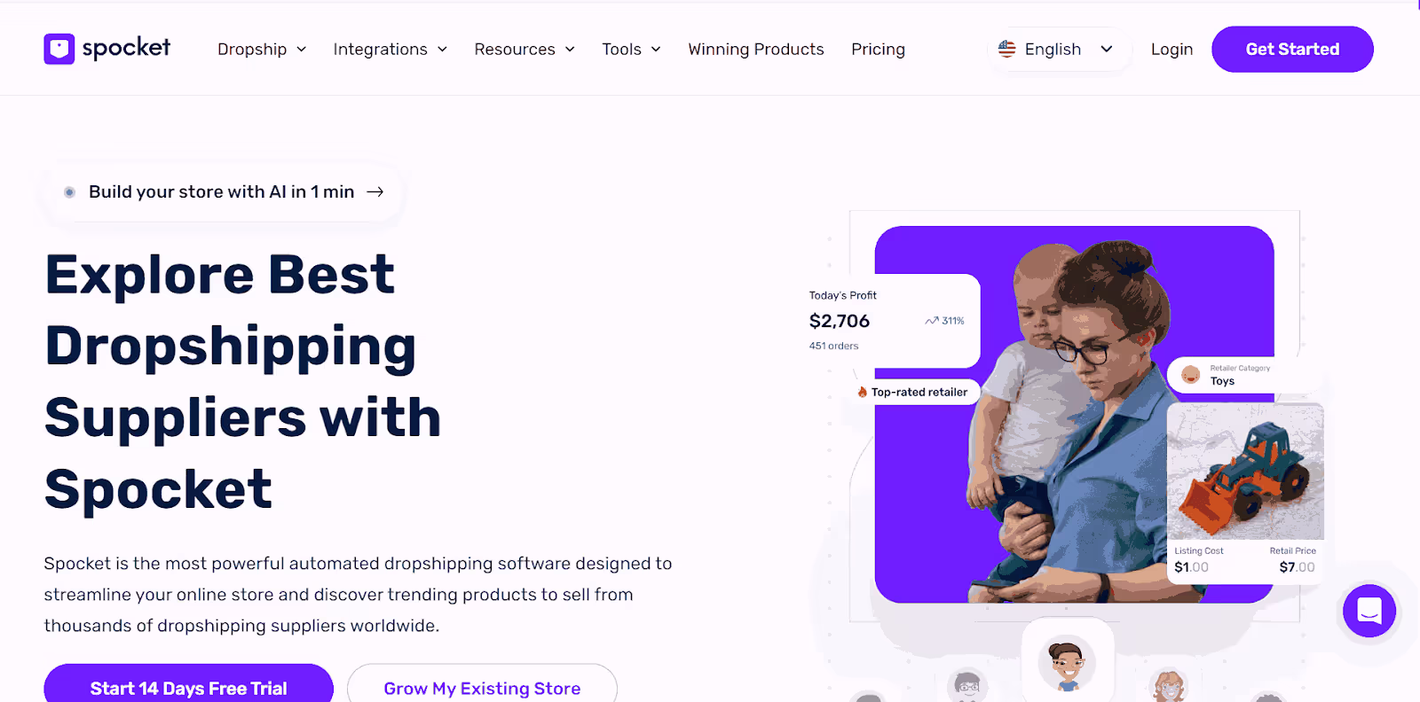 Spocket Melhor Alternativa CJdropshipping