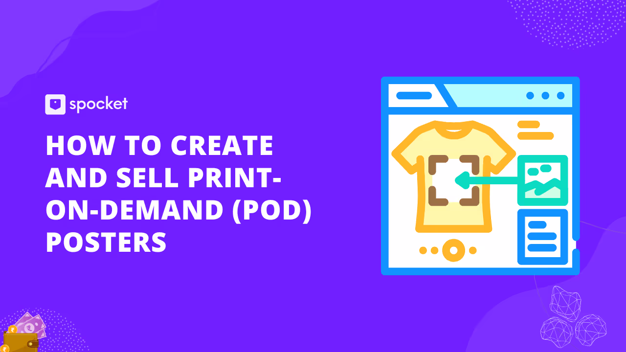 Comment créer et vendre facilement des affiches imprimées à la demande