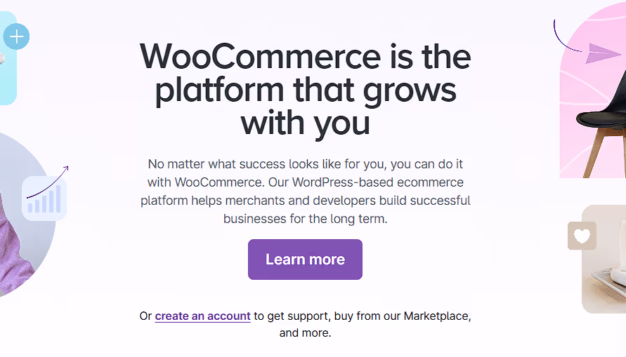 WooCommerce Home Page