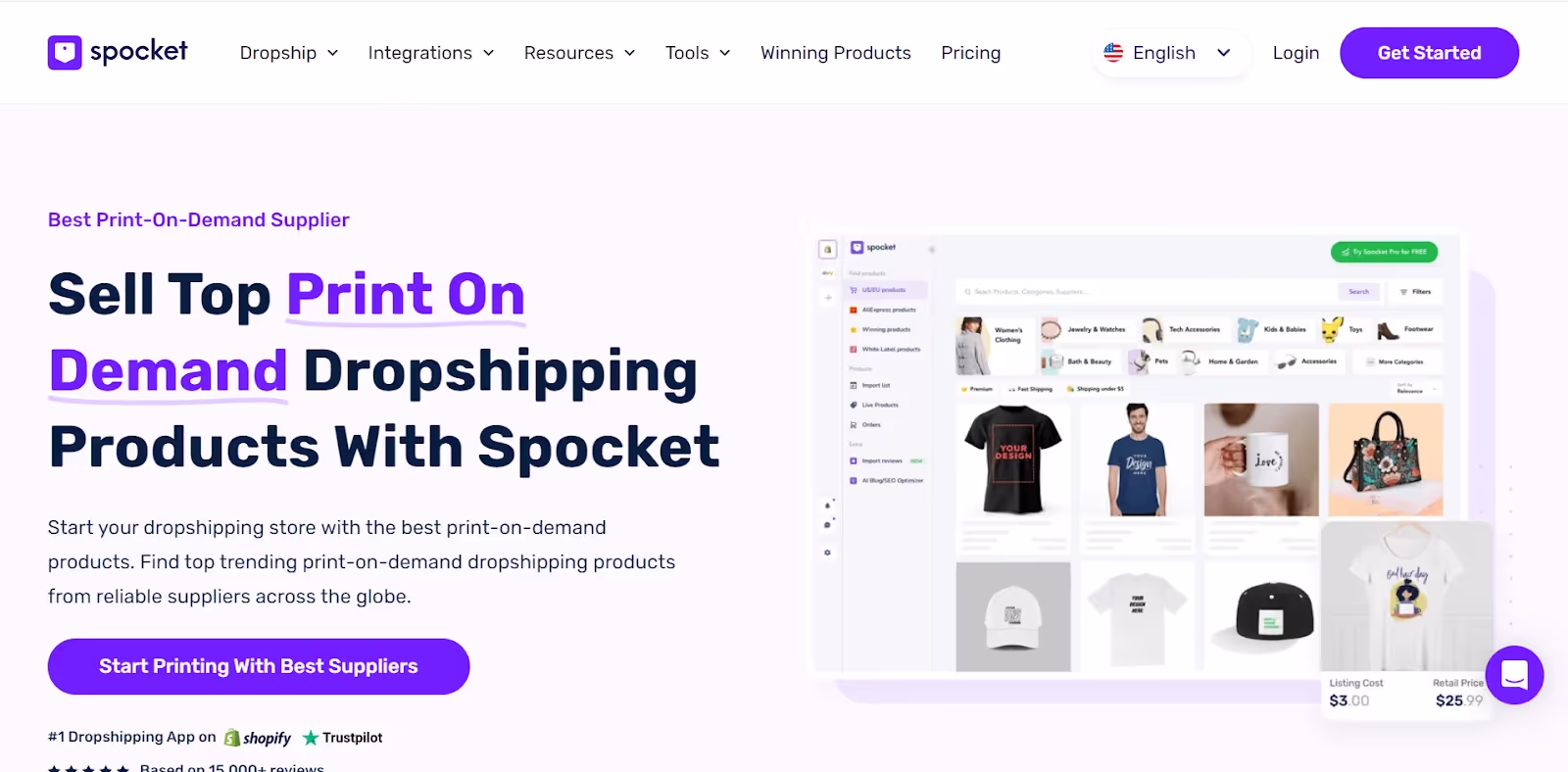 Spocket Print on Demand