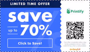 Codes de réduction Printify